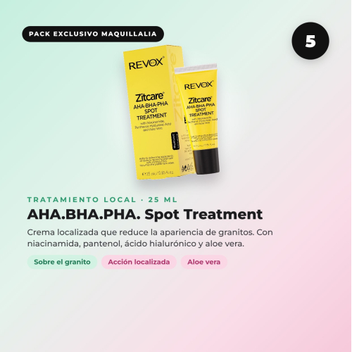 Pack Anti-imperfezioni Zitcare REVOX B77 + Roll-on opacizzante
