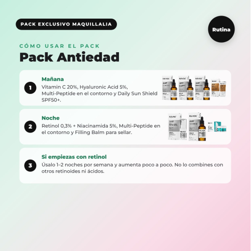 Pack Antietà REVOX B77: routine giorno e notte + Gua sha