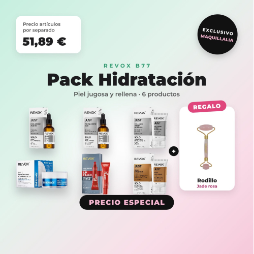 Pack Idratazione REVOX B77: pelle succosa + Rullo di giada