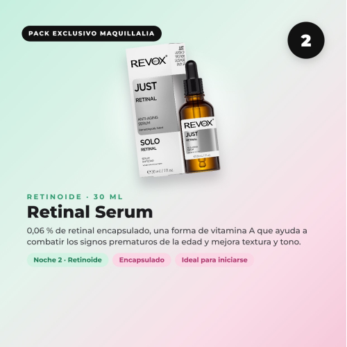 Pack Skincycling REVOX B77: routine di 4 notti + Gua sha in omaggio