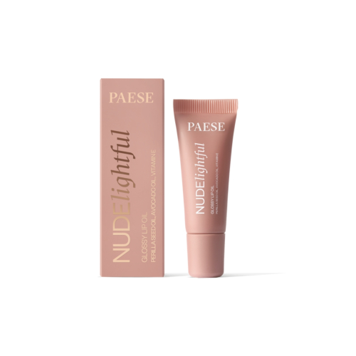 Paese Cosmetics - Olio labiale Glossy NUDElightful - Milky Fudge