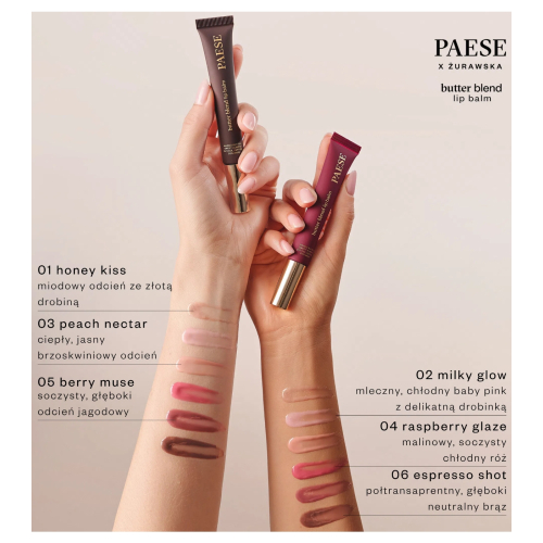 Paese Cosmetics - Balsamo labiale Butter Blend - 04: Raspberry Glaze