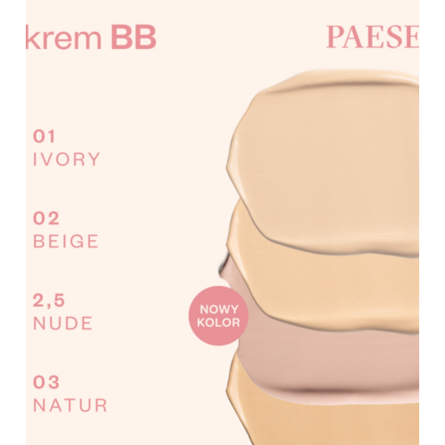 Paese Cosmetics - BB Cream con acido ialuronico - 02N: Beige