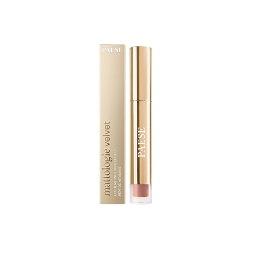 Paese Cosmetics - *Christmas* - Labiale liquido Mattologie Velvet - 01: Beige Marshmallow