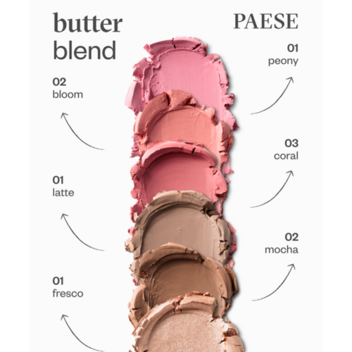 Paese Cosmetics - Blush stick Butter Blend - 03: Coral