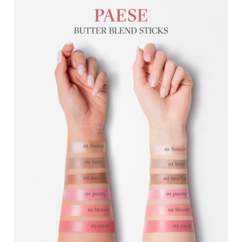 Paese Cosmetics - Blush stick Butter Blend - 03: Coral