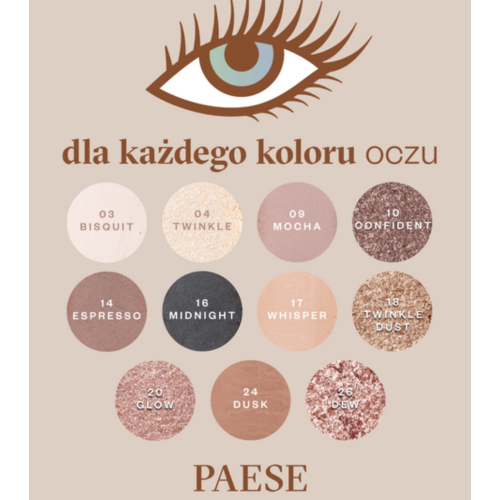 Paese Cosmetics - Ombretto Eyegasm - 17: Whisper