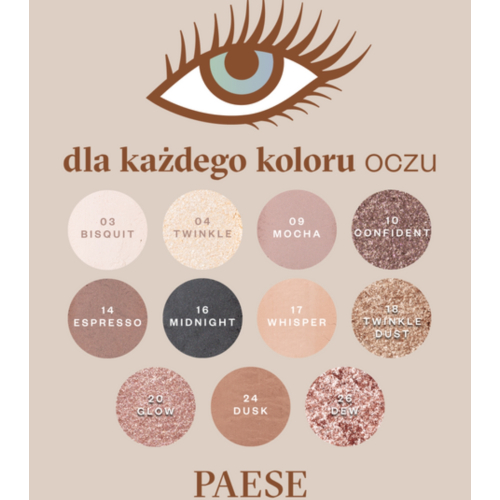 Paese Cosmetics - Ombretto Eyegasm - 19: Silk