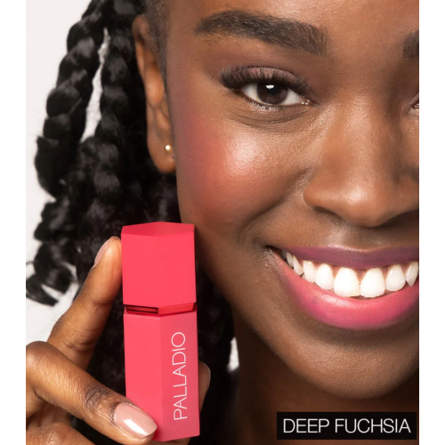 Palladio - Blush liquido Dewy Finish - Deep Fuchsia