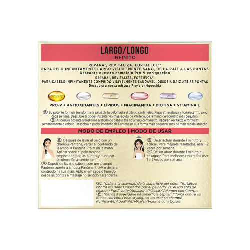 Pantene - Fiale Infinity Length 3x15ml