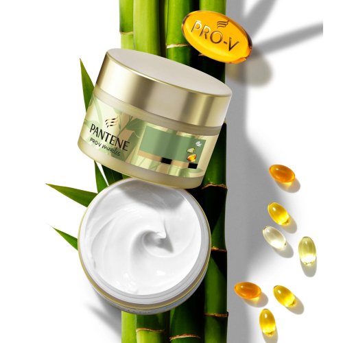 Pantene - Maschera protettiva per capelli forte e lunga alla cheratina 300ml