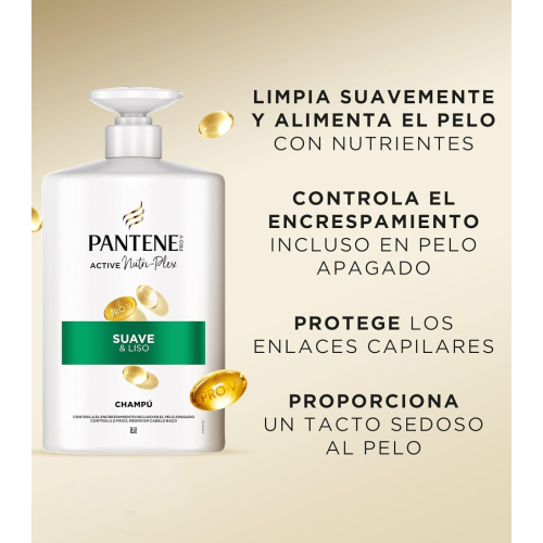 Pantene - *Nutri-Plex* - Shampoo Liscio e Delicato - 1L