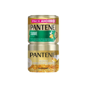 Pantene - Confezione da 2 maschere ricostruttrici alla cheratina morbide e lisce