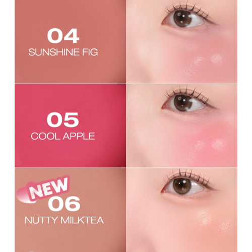 Peripera - Blush liquido Syrupy Tok Cheek - 005: Cool Apple