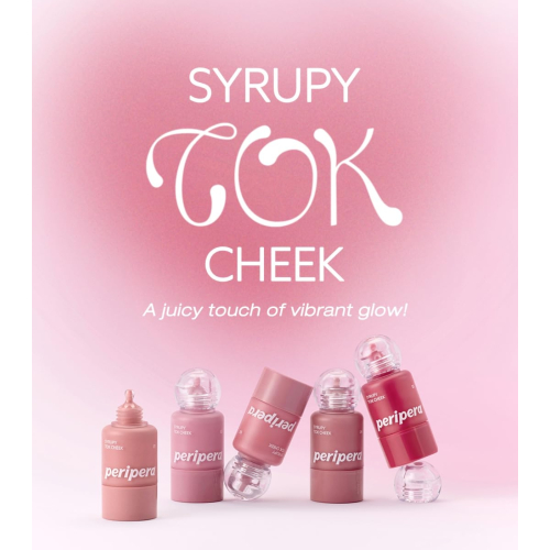 Peripera - Blush liquido Syrupy Tok Cheek - 005: Cool Apple