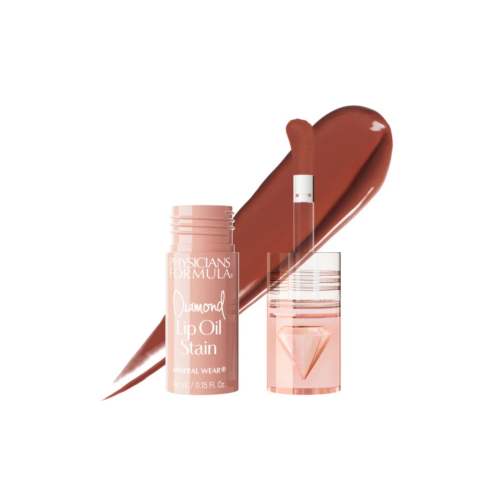 Physicians Formula - *Mineral Wear* - Olio per labbra Diamond Stain - Natural Nude