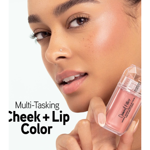 Physicians Formula - Tinta per labbra e guance Mineral Wear Diamond Filler - Brilliant Peach