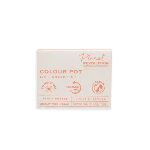 Planet Revolution - Tinta per labbra e guance The Colour Pot - Peach Breeze