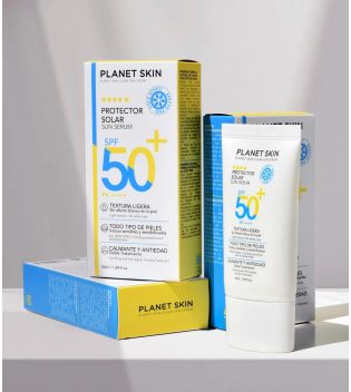 Planet Skin - Crema solare Clear Sun Serum Spf 50+ PA ++++