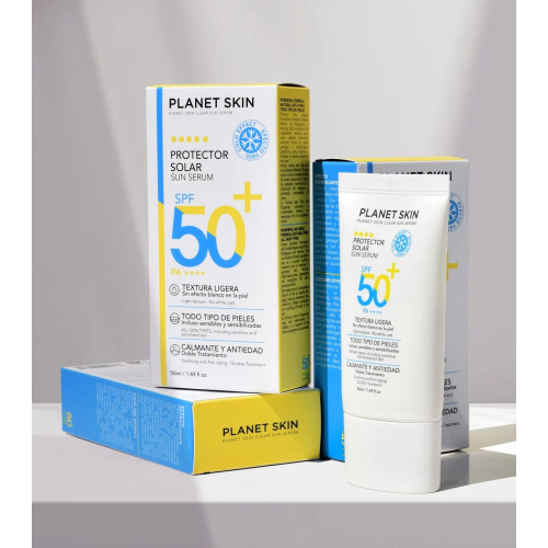 Planet Skin - Crema solare Clear Sun Serum Spf 50+ PA ++++
