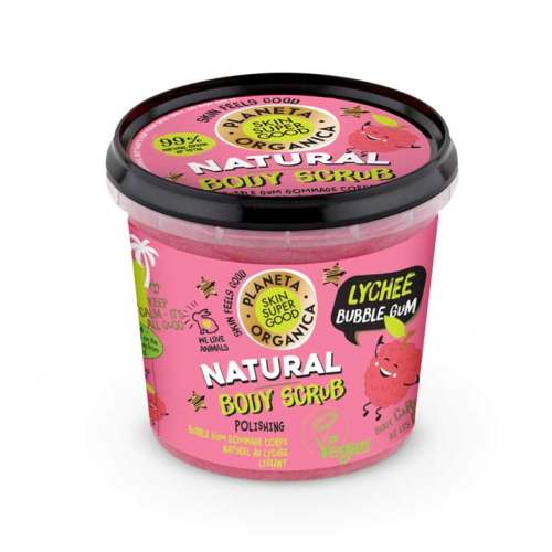 Planeta Organica - Scrub corpo - Lychee Bubble Gum