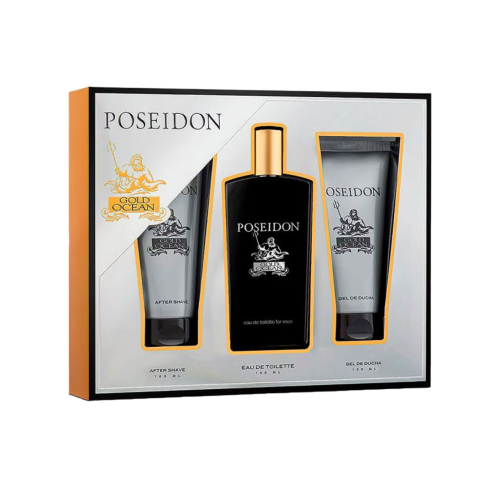 Poseidon - Confezione di eau de toilette da uomo - Gold Ocean