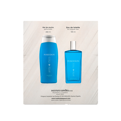 Poseidon - Cofanetto Eau de toilette + gel doccia per uomo - Antartico