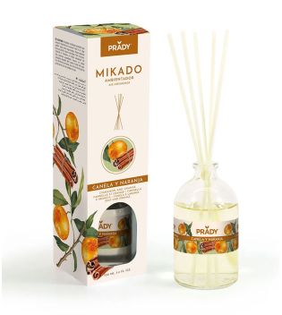 Prady - Deodorante per ambienti Mikado - Cannella e Arancia