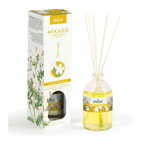 Prady - Deodorante per ambienti Mikado - Gelsomino bianco