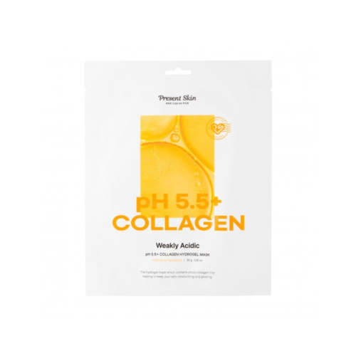 Present Skin - Maschera viso idratante Ph5.5+ Collagen