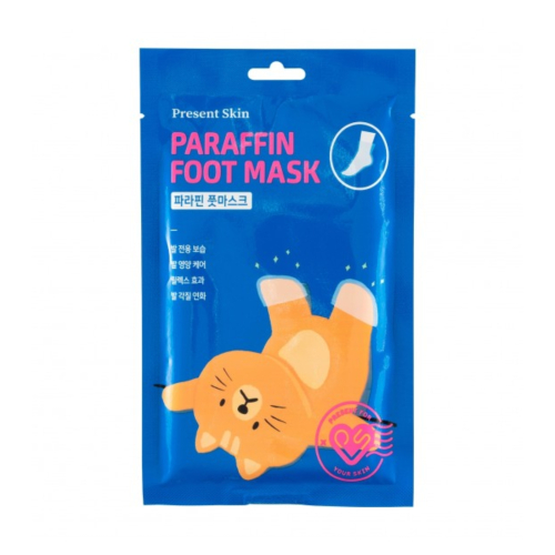 Present Skin - Maschera per i piedi Paraffin Foot Moisture