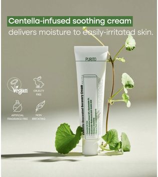 Purito - Crema per il viso Unscented Centella Recovery Cream