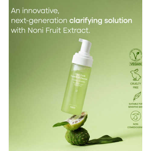 Purito - Detergente viso Clear Code Superfruit