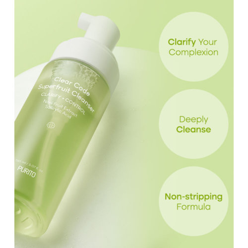 Purito - Detergente viso Clear Code Superfruit