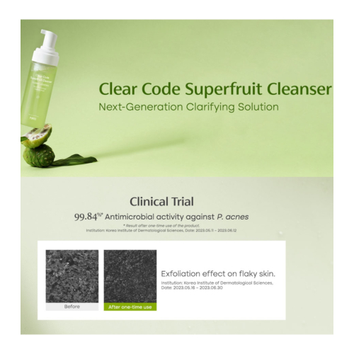 Purito - Detergente viso Clear Code Superfruit