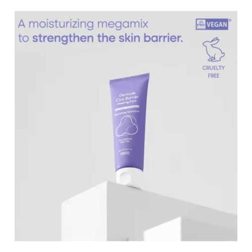 Purito - Maschera Viso Notte Dermide Cica Barrier