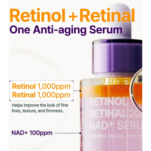 Purito - Siero rassodante Retinol Retinal 2000 NAD+