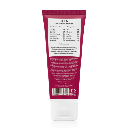 Q+A Skincare - Idratante viso con acido ialuronico