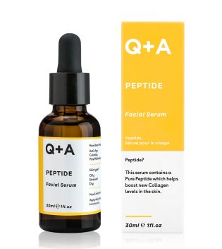 Q+A Skincare - Siero viso con peptidi