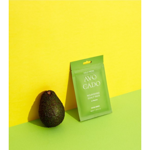 Rated Green - Maschera idratante per il cuoio capelluto Cold Press 50ml - Avocado