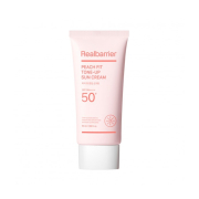Real Barrier - Protezione solare Peach Fit Tone-up SPF 50 PA++++