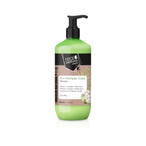 Real Natura - Shampoo Nutriente al Cocco - Capelli Extra Secchi
