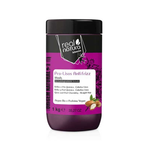 Real Natura - Maschera Capelli Pro Smooth Anti-Crespo Intensivo 1kg