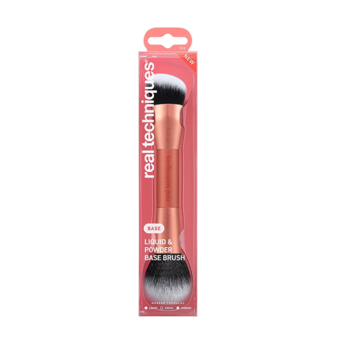 Real Techniques - Pennello doppio per fondotinta Liquid & Powder - RT272