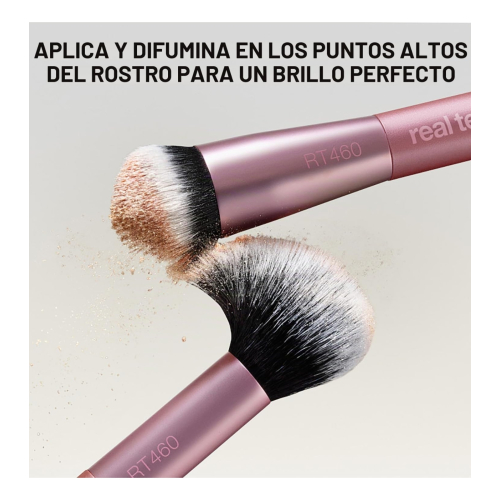 Real Techniques - Pennello doppio per illuminatore Highlight & Detail