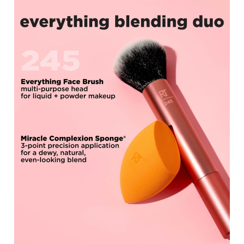 Real Techniques - Duo pennello + spugna Everything Blending