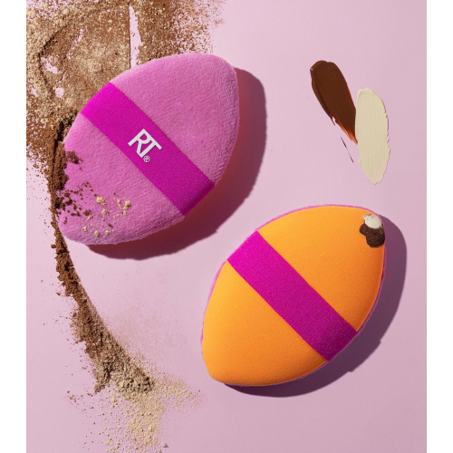 Real Techniques - Piumino multiuso double face Miracle 2-in-1 Powder Puff