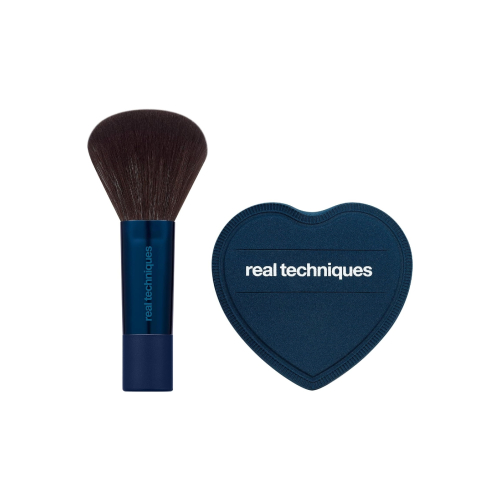 Real Techniques - *Holiday 2026* - Set di pennelli + borla Finishing Act