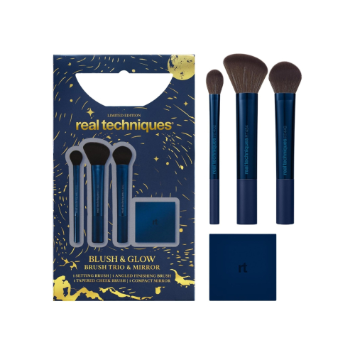 Real Techniques - *Holiday 2026* - Set di pennelli Blush & Glow