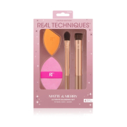 Real Techniques - *Holidays 24* - Set pennello + spugnetta Matte & Merry